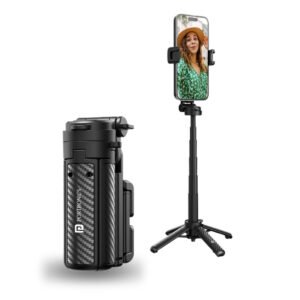 Portronics Lumistick Air 3-in-1 multipurpose gadget and Bluetooth remote selfie stick